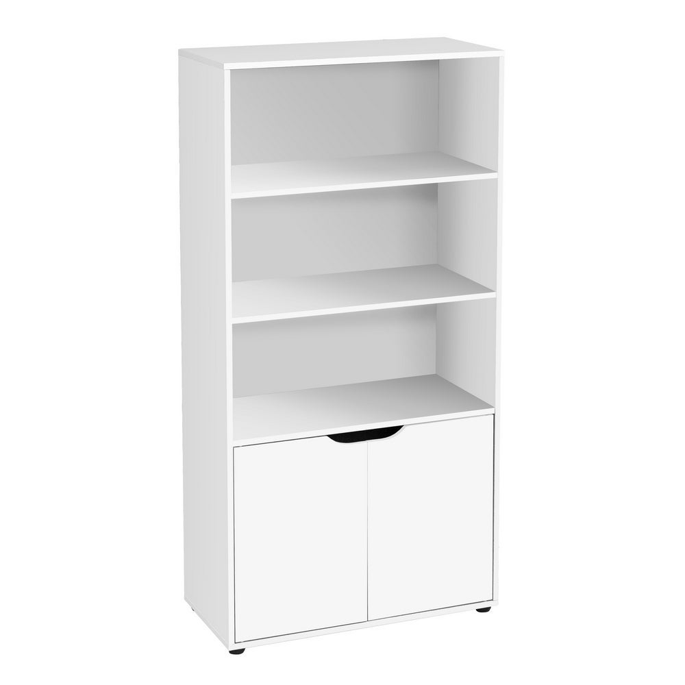 Estantería librería blanca de 59x119 cm