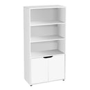 Estantería librería blanca de 59x119 cm