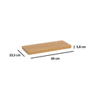 Estante flotante pared de 60 cm