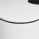 Papelera con pedal blanco 5L