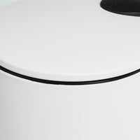 Papelera con pedal blanco 5L