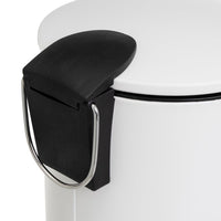 Papelera con pedal blanco 5L