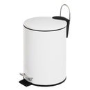 Papelera con pedal blanco 5L