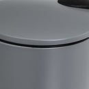 Papelera con pedal gris 5L