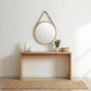 Espejo correa de bambú natural de 50 cm