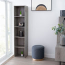 Estantería Cubo gris de 132 cm