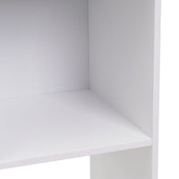 Estantería cubo blanca