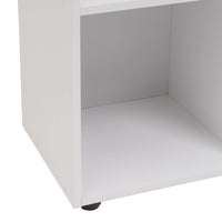 Estantería cubo blanca