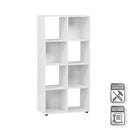 Estantería cubo blanca