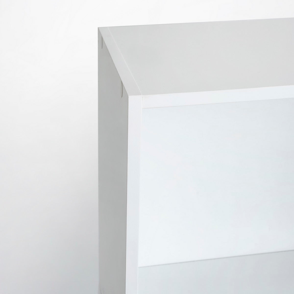 Librería 3 estantes blanca