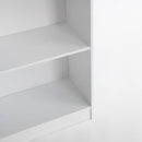 Librería 3 estantes blanca