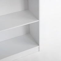 Librería 3 estantes blanca