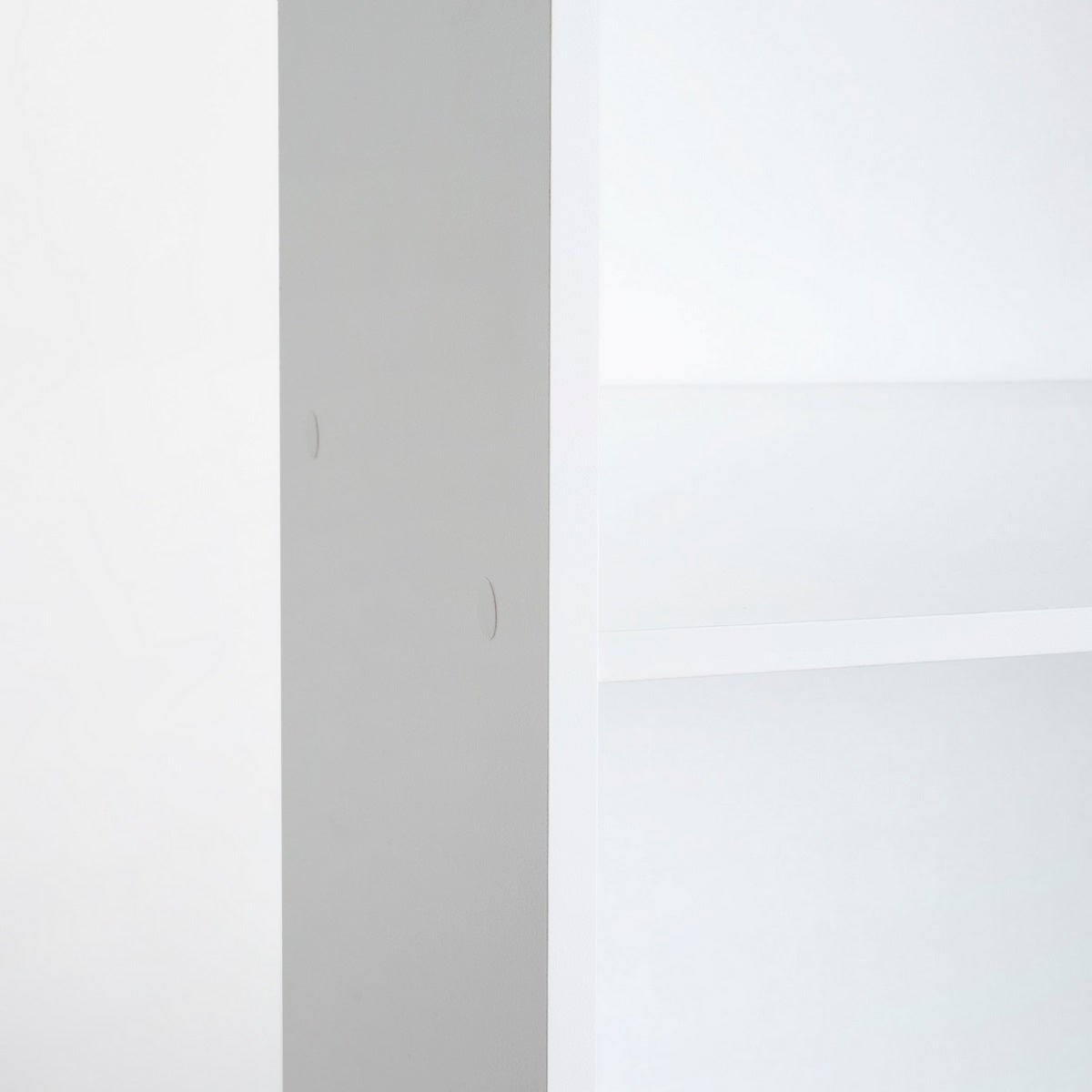 Librería 3 estantes blanca