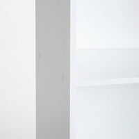 Librería 3 estantes blanca