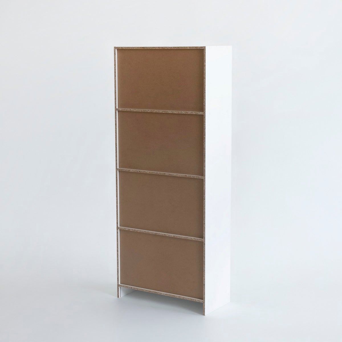 Librería 3 estantes blanca