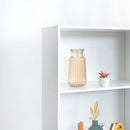 Librería 3 estantes blanca