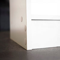 Librería 3 estantes blanca