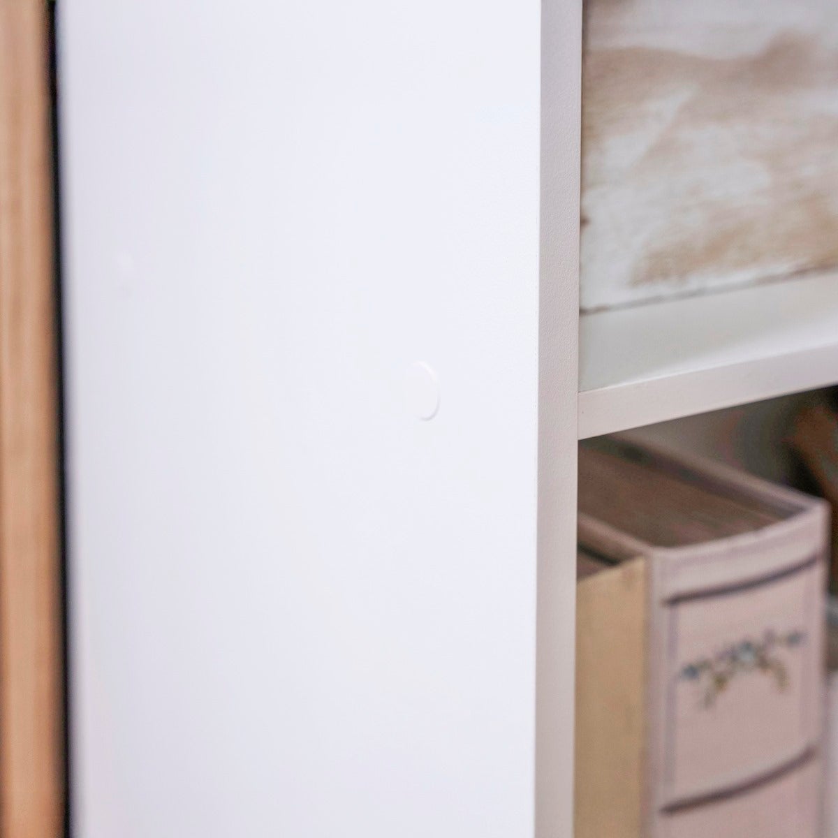 Librería 3 estantes blanca