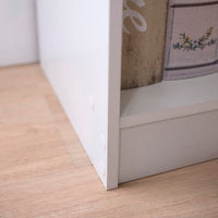 Librería 3 estantes blanca