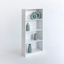 Librería 3 estantes blanca