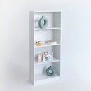 Librería 3 estantes blanca