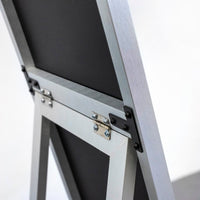 Espejo de pie plateado de 151 cm