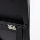 Espejo de pie negro de 151 cm