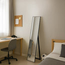 Espejo de pie negro de 151 cm