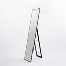 Espejo de pie negro de 151 cm