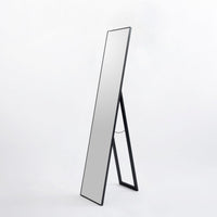 Espejo de pie negro de 151 cm