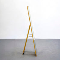 Espejo de pie dorado de 151 cm