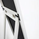 Espejo de pie blanco de 151 cm