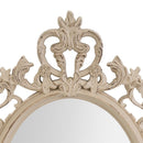 Espejo cornucopia beige