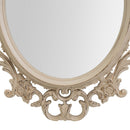 Espejo cornucopia beige