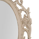 Espejo cornucopia beige