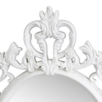 Espejo cornucopia blanco