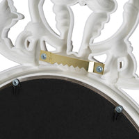 Espejo cornucopia blanco