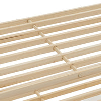 Zapatero de madera de abeto natural