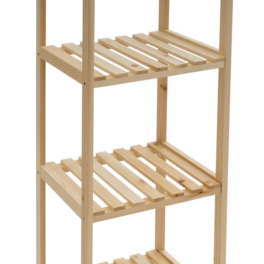 Estantería de madera de 130 cm