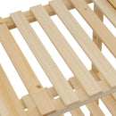 Estantería de madera de 130 cm
