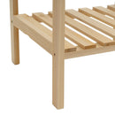 Estantería de madera de 130 cm