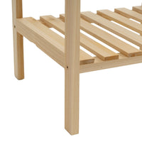 Estantería de madera de 130 cm