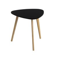 Set de 2 mesas auxiliares nido negras