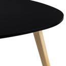 Set de 2 mesas auxiliares nido negras