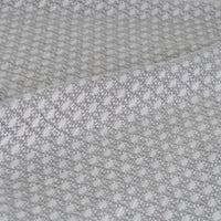 Manta gris de 130x160 cm con flecos