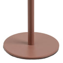 Lámpara LED de metal taupe de 9cm