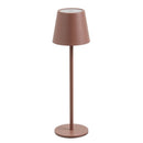 Lámpara LED de metal taupe de 11cm