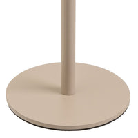 Lámpara LED de metal beige de 9 cm