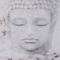 Tapa para contador Buda blanco