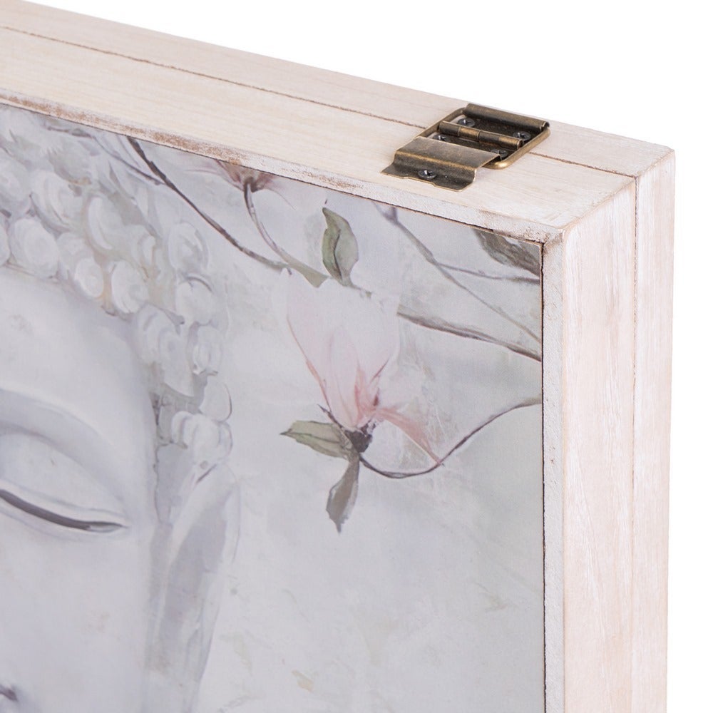 Tapa para contador Buda blanco